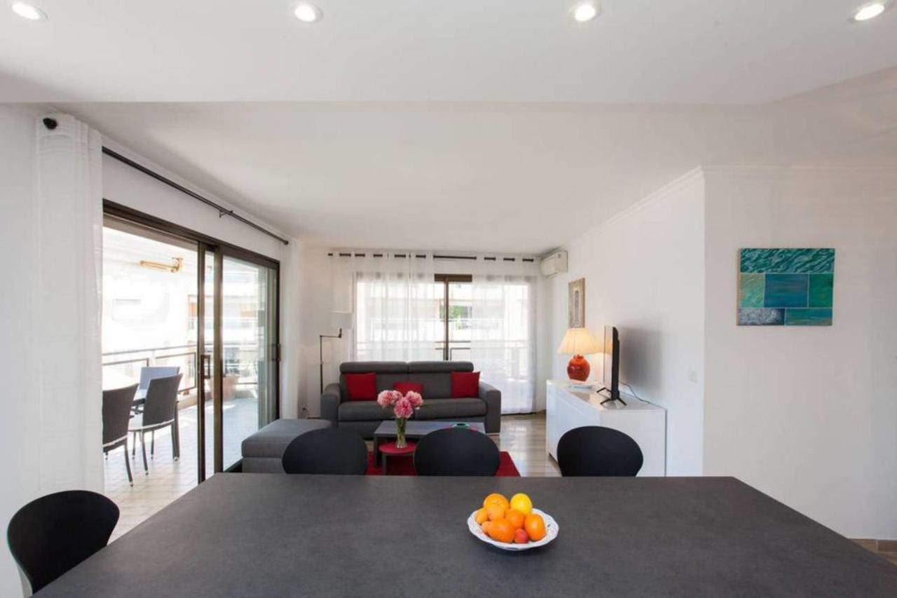 3-Room Apartment With Terrace In Palm Beach Канны Экстерьер фото